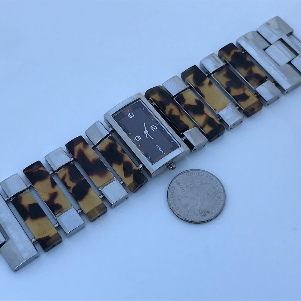 Fossil F2 Women Watch Wide Band Analog Wrist Watch - Picture 6 of 8